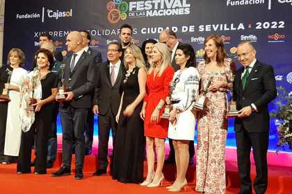 България получи награда за солидарност в качеството си на основна държава гост на XXVIII издание на Фестивала на нациите в Севиля